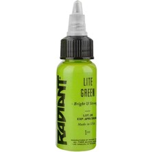 Meks Lite Green - Radiant Tattoo Dövme Boyası - 1OZ/30ML