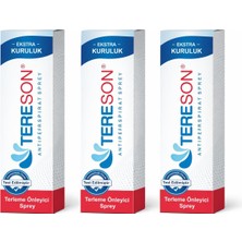 Meks Tereson El,ayak, Koltuk Altı Terleme Önleyici ve Ter Kokusuna Karşı Koruma Antiperspirant Sprey 3x5