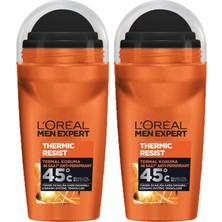 Meks L’oréal Paris 2'li Men Expert Thermic Resist Anti-Perspirant Roll On Deodorant Seti