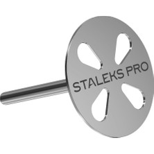 Meks Staleks Pododisc 20 mm Pediküre+5 Yedek Dosya 180 Grit Profesyonel Ev Kullanımı Paslanmaz Çelik (Pd