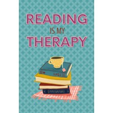 Meks Independently Published Reading Is My Therapy- A 6x9 Bullet Journal