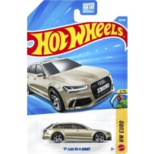 Meks Hot Wheels Tekli Arabalar '17 Audi Rs6 Avant JJK90 (Kisa Kart)