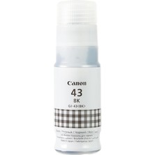 Meks Canon GI-43BK Black Siyah Şişe Mürekkep G540-G640