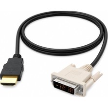 Meks Primex PX-4106 Molex 2 Metre DVI To HDMI Kablo, HDMI To DVI Çift Yönlü Görüntü Aktarım Kablosu, 108