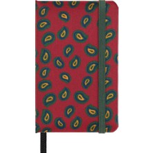 Meks Moleskine Sınırlı Üretim Profesyonel Ipek Defter, Sert Kapak, Xs (6,3 cm x 10,8 Cm), Düz, Bordo, 17