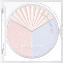 Meks Peripera Inci Işıltıları Içeren Aydınlatıcı Paleti V Highlighter Ad (002 Clear Flash)