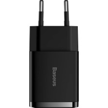 Meks Baseus Compact 10.5W Şarj Cihazı Siyah