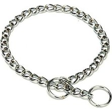 Meks Nunbell Boğma Zincir Köpek Boyun Tasması 4 mm x 65 cm
