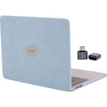 Meks Mcstorey Macbook Air M1 Kılıfı A2337 Uyumlu 13.3 Inç Premium Süet Dokulu Kumaş Kaplama Hard Case A2