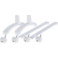 Meks Nobo FS40 Tekerlekli Ayak | Panel Isıtıcı Uyumlu, Hızlı Montaj, Seyyar Kullanım Aparatı (40 Cm)