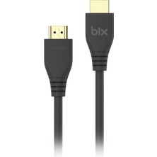 Meks Bix PHD03 8K@60Hz Ultra Yüksek Hızlı HDMI & Ethernet Kablosu, 48GBPS Veri Aktarım Hızı, HDMI 2.1, H