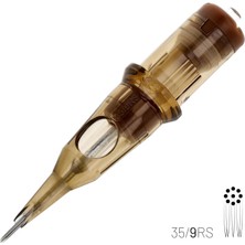 Meks Kwadron 1209 Rslt 9rs Long Taper Kartuş Dövme Iğnesi 20 Adet