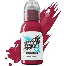 Meks World Famous Tattoo Ink Limitless - Dark Pink 1 (30 Ml)