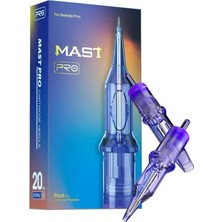 Meks Mast Pro 1025 Rm-1 25RM 0.30MM Long Taper Kartuş Dövme Iğnesi 20'li