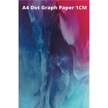 Meks A4 Dot Graph Paper 1cm: Suitable For Children , Adults And Elderly