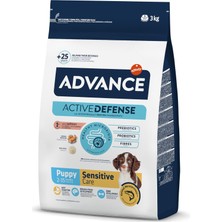 Meks Advance Somon ve Pirinçli Hassas Yavru Köpek Maması, 3 kg
