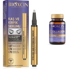 Meks Bioxcin Kaş Kirpik Serumu - Kolajen Hyaluronik +Bioxcin Collagen 30 Tb