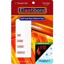Meks Swell True Tape Elastibond Protez Saç Bandı Düz (1'' St) - (2,5cm x 7.5cm) 36 Adet