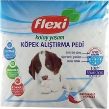 Meks Flexi Köpek Alıştırma Pedi Kaydırmaz Bantlı 10'lu