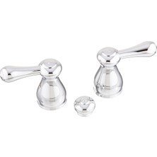 Meks Delta Faucet H278, Tek Boyut, Krom