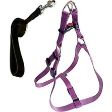 Meks Cool Walk Harness Mor Köpek Göğüs Tasması L