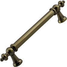 Meks Osmanlı Metal Antik Sarı Kulp 160 mm 16 cm Mobilya Çekmece Mutfak Dolabı Dolap Kapak Kulb Kulpu