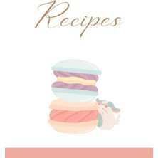 Meks Independently Published Recipe Book: Kawaii Recipe Journal, Adorable Cookbook For Creating And Pres