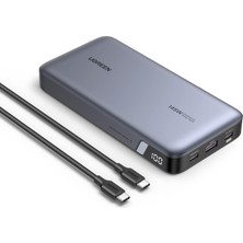 Meks Ugreen 100W Güç Bankası 145W Maks 25000MAH Harici Pil, 3 Bağlantı Noktalı USB C Güç Bankası, Macboo