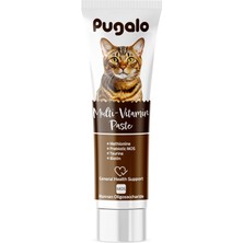 Meks Pugalo Kedi Multivitamin Paste (Prebiotic ve Biotin Katkılı Kedi Multi Vitamin Macunu) 100 ml