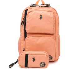 Meks U.s. Polo Assn. U.s. Polo. Assn. Unisex Okul Çantası PLSET2400405,PUDRA Tek Ebat