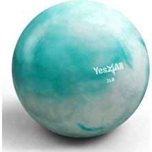 Meks YES4ALL Ağırlıklı Tonlama Topları, Egzersiz, Pilates, Yoga, Denge, Esneklik Için Yumuşak Sağlık Top