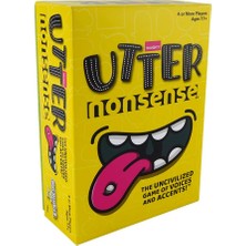Meks Playmonster Utter Nonsense Naughty Edition - Çılgın Sesler ve Vurgu Oyunu - Yetişkin Versiyonu - Ye