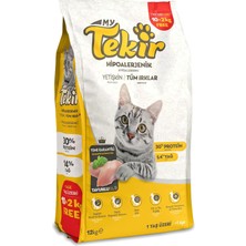 Meks Tekir Yetişkin Kedi Maması Tavuklu 10+2kg