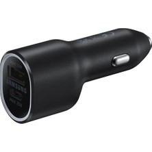 Meks Samsung EPL4020N Hızlı Araç Şarj Aleti 25W 15W Siyah