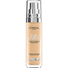 Meks L'oréal Paris True Match Bakım Yapan Fondöten - 4W Sıcak Alt Ton