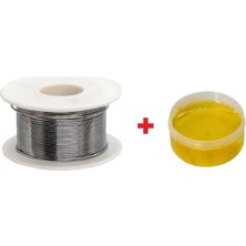 Meks Lehim Teli ve Pastası Seti, 40/60, Tel 50 gr + Pasta 10 Gr, Elektronik Lehimleme Için 2'li Set