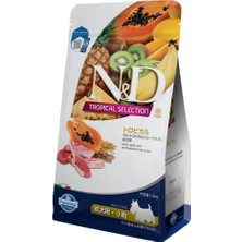 Meks Farmina Pet Foods N&d Tropical Selection Kuzu Etli ve Tropikal Meyveli Mini Irk Yetişkin Köpek Mama
