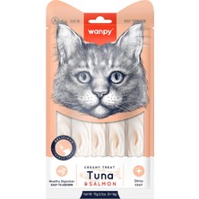 Meks Wanpy Ton Balığı&somon 5X14 gr Likit Kedi Ödülü