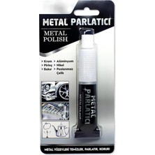 Meks Metal Parlatıcı 40 Gram Krem Temizle Parlat Koruma Nikel Gümüş Alüminyum Bakır Prinç Cilalama 1 Ade