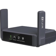 Meks Gl.ınet GL-BE3600(SLATE 7) Çift Bant Wi-Fi 7 Seyahat Yönlendirici