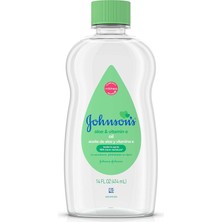 Meks Johnson's Baby Johnson & Johnson Bebek Yağı, Aloe Vera & E Vitamini, Çok Renkli, 14 Fl Oz
