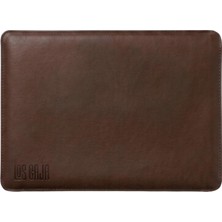 Meks Minimalist 13 Inç Laptop Kılıfı, Vegan Deri, Su Itici Özellikli, Bilgisayar Notebook Laptop Çantası