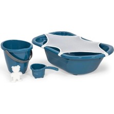 Meks Babyjem 439 Banyo Seti 5 Parça Indigo Mavi