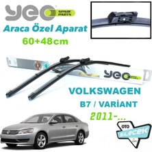 Meks Yeo Vw Passat B7 / Variant ile Uyumlu Aeroflex Silecek Takımı 2011-...