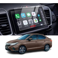 Meks Engo Honda City 8 Inç Navigasyon ile Uyumlu Ekran Koruyucu Şeffaf Nano