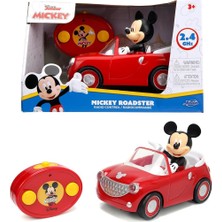 Meks Jada Toys Disney Junior Mickey Mouse Clubhouse Roadster Rc Car, 7" Red