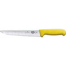 Meks Victorinox Vict.siyirma Biçaği 25CM Düz Flut Ağiz Fibrox,sari