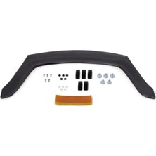 Meks Ferrous Autoaccessories Peugeot Partner ile Uyumlu ile Uyumlu Ön Kaput Koruyucu Rüzgarlık 2015 2018
