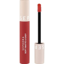 Meks Sephora Soft Matte & Easy - Mat Ruj, 9 Yes And?
