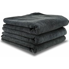 Meks Mikro Lüks Mikrofiber Microlüks Tank Bezi 50X70 cm Süper Emici Kalın Havlu, Oto Kurulama ve Temizli